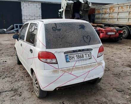 Белый Дэу Матиз, объемом двигателя 0.8 л и пробегом 146 тыс. км за 2450 $, фото 1 на Automoto.ua