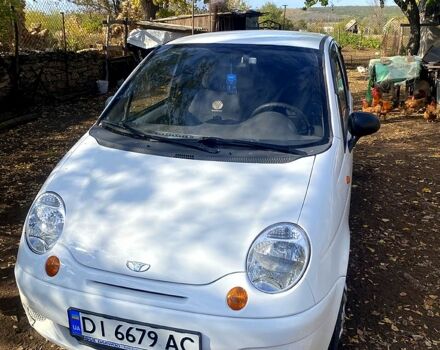 Белый Дэу Матиз, объемом двигателя 0.8 л и пробегом 148 тыс. км за 2500 $, фото 3 на Automoto.ua