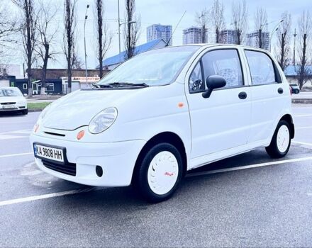 Белый Дэу Матиз, объемом двигателя 0.8 л и пробегом 122 тыс. км за 2500 $, фото 1 на Automoto.ua