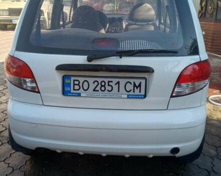 Білий Деу Матіз, об'ємом двигуна 0.8 л та пробігом 200 тис. км за 2000 $, фото 2 на Automoto.ua