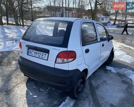 Белый Дэу Матиз, объемом двигателя 0.8 л и пробегом 102 тыс. км за 1550 $, фото 5 на Automoto.ua