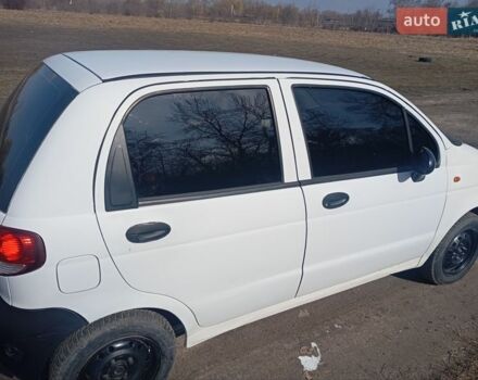 Белый Дэу Матиз, объемом двигателя 0.8 л и пробегом 100 тыс. км за 1400 $, фото 11 на Automoto.ua
