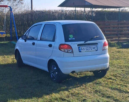 Белый Дэу Матиз, объемом двигателя 0.8 л и пробегом 115 тыс. км за 2300 $, фото 6 на Automoto.ua