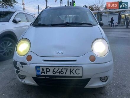 Деу Матіз 2002 у Запоріжжя на Automoto.ua Білий Деу Матіз, об'ємом двигуна 0.8 л та пробігом 270 тис. км за 1500 $, фото 1 на Automoto.ua