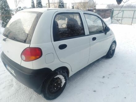 Білий Деу Матіз, об'ємом двигуна 0.8 л та пробігом 207 тис. км за 1200 $, фото 1 на Automoto.ua