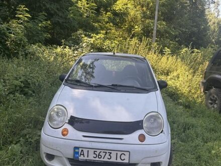 Белый Дэу Матиз, объемом двигателя 0.8 л и пробегом 300 тыс. км за 1102 $, фото 1 на Automoto.ua