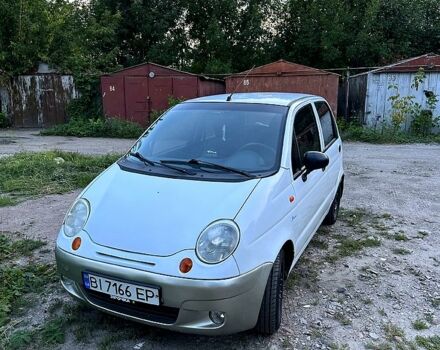 Белый Дэу Матиз, объемом двигателя 1 л и пробегом 190 тыс. км за 2200 $, фото 1 на Automoto.ua