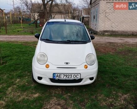 Белый Дэу Матиз, объемом двигателя 0.8 л и пробегом 110 тыс. км за 1600 $, фото 1 на Automoto.ua