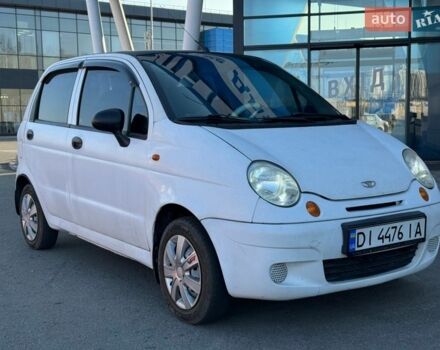 Білий Деу Матіз, об'ємом двигуна 0.8 л та пробігом 194 тис. км за 2400 $, фото 1 на Automoto.ua