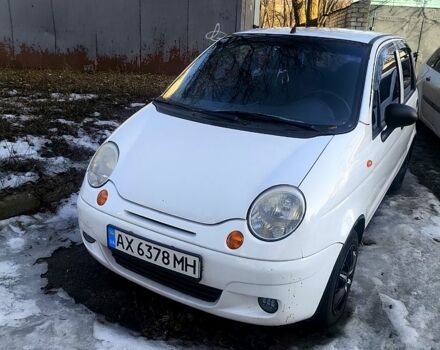 Белый Дэу Матиз, объемом двигателя 0.8 л и пробегом 139 тыс. км за 2800 $, фото 1 на Automoto.ua