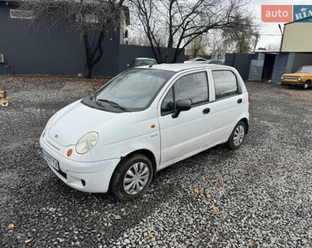 Білий Деу Матіз, об'ємом двигуна 0.8 л та пробігом 130 тис. км за 2300 $, фото 1 на Automoto.ua