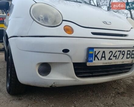 Белый Дэу Матиз, объемом двигателя 0.8 л и пробегом 90 тыс. км за 2000 $, фото 1 на Automoto.ua
