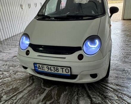 Белый Дэу Матиз, объемом двигателя 0.8 л и пробегом 1180 тыс. км за 3299 $, фото 1 на Automoto.ua