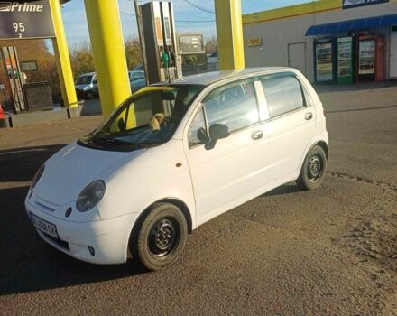 Белый Дэу Матиз, объемом двигателя 0.8 л и пробегом 220 тыс. км за 1700 $, фото 1 на Automoto.ua