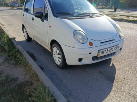 Білий Деу Матіз, об'ємом двигуна 0.8 л та пробігом 200 тис. км за 1192 $, фото 1 на Automoto.ua
