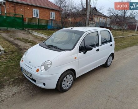 Белый Дэу Матиз, объемом двигателя 0.8 л и пробегом 128 тыс. км за 2800 $, фото 1 на Automoto.ua