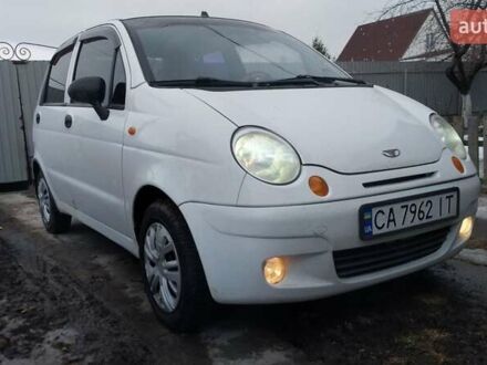 Белый Дэу Матиз, объемом двигателя 0.8 л и пробегом 90 тыс. км за 2250 $, фото 1 на Automoto.ua