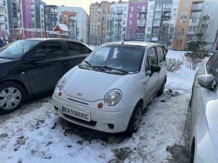 Белый Дэу Матиз, объемом двигателя 0.8 л и пробегом 85 тыс. км за 2600 $, фото 1 на Automoto.ua