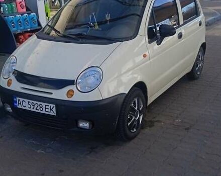 Белый Дэу Матиз, объемом двигателя 0.8 л и пробегом 130 тыс. км за 2100 $, фото 1 на Automoto.ua