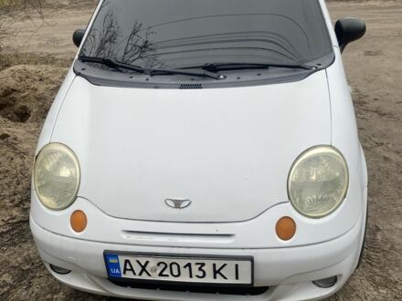 Белый Дэу Матиз, объемом двигателя 0.8 л и пробегом 130 тыс. км за 1950 $, фото 1 на Automoto.ua