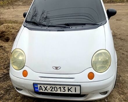 Белый Дэу Матиз, объемом двигателя 0.8 л и пробегом 110 тыс. км за 1950 $, фото 1 на Automoto.ua