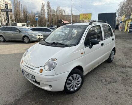 Белый Дэу Матиз, объемом двигателя 0.8 л и пробегом 120 тыс. км за 1950 $, фото 1 на Automoto.ua