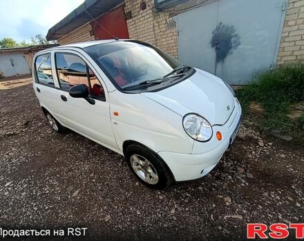 Белый Дэу Матиз, объемом двигателя 0.8 л и пробегом 147 тыс. км за 1850 $, фото 1 на Automoto.ua