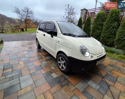 Белый Дэу Матиз, объемом двигателя 0.8 л и пробегом 270 тыс. км за 2100 $, фото 1 на Automoto.ua