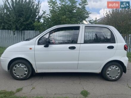 Белый Дэу Матиз, объемом двигателя 0.8 л и пробегом 77 тыс. км за 3100 $, фото 1 на Automoto.ua