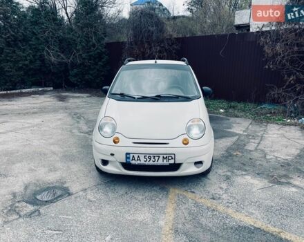 Белый Дэу Матиз, объемом двигателя 0.8 л и пробегом 165 тыс. км за 2399 $, фото 1 на Automoto.ua