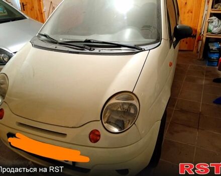 Белый Дэу Матиз, объемом двигателя 1.8 л и пробегом 175 тыс. км за 3500 $, фото 1 на Automoto.ua
