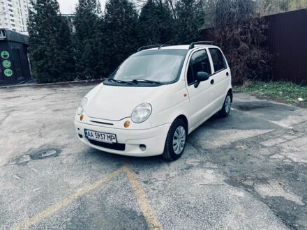 Белый Дэу Матиз, объемом двигателя 0.8 л и пробегом 154 тыс. км за 2350 $, фото 1 на Automoto.ua