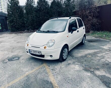 Белый Дэу Матиз, объемом двигателя 0.8 л и пробегом 154 тыс. км за 2350 $, фото 1 на Automoto.ua