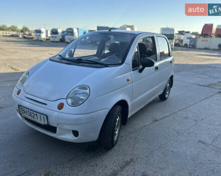 Белый Дэу Матиз, объемом двигателя 0.8 л и пробегом 140 тыс. км за 1550 $, фото 1 на Automoto.ua