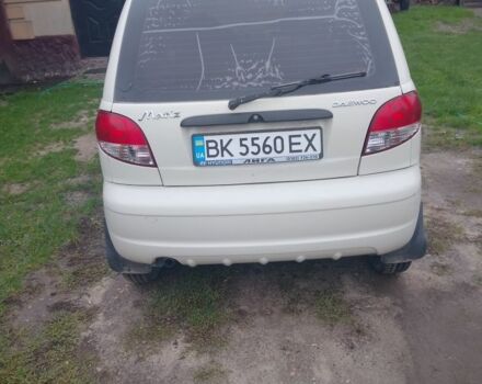 Белый Дэу Матиз, объемом двигателя 8 л и пробегом 650 тыс. км за 1444 $, фото 1 на Automoto.ua