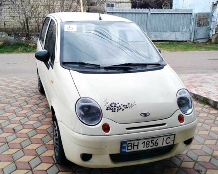 Белый Дэу Матиз, объемом двигателя 0.8 л и пробегом 153 тыс. км за 2900 $, фото 1 на Automoto.ua