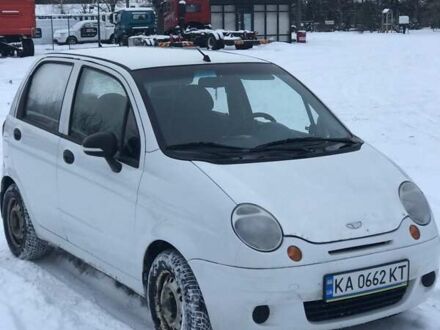 Белый Дэу Матиз, объемом двигателя 0.8 л и пробегом 115 тыс. км за 2300 $, фото 1 на Automoto.ua