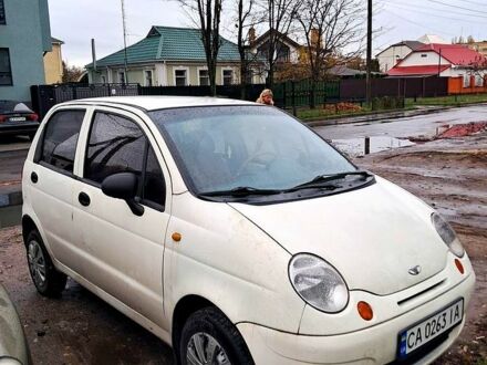 Білий Деу Матіз, об'ємом двигуна 0.8 л та пробігом 191 тис. км за 2800 $, фото 1 на Automoto.ua