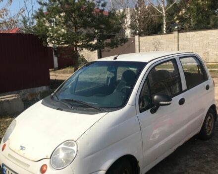 Білий Деу Матіз, об'ємом двигуна 0.8 л та пробігом 115 тис. км за 2300 $, фото 1 на Automoto.ua