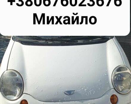 Белый Дэу Матиз, объемом двигателя 0.8 л и пробегом 200 тыс. км за 2000 $, фото 1 на Automoto.ua