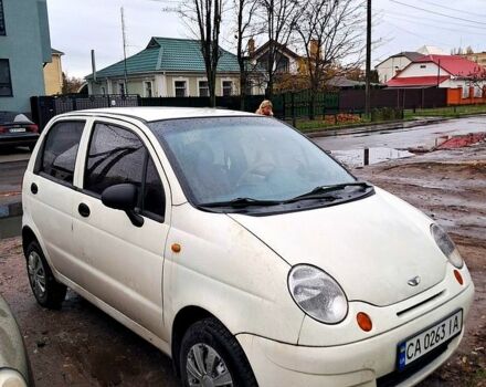 Белый Дэу Матиз, объемом двигателя 0.8 л и пробегом 19100 тыс. км за 2800 $, фото 1 на Automoto.ua