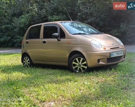 Бежевий Деу Матіз, об'ємом двигуна 0.8 л та пробігом 158 тис. км за 2000 $, фото 2 на Automoto.ua