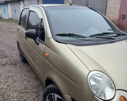 Бежевый Дэу Матиз, объемом двигателя 0.8 л и пробегом 210 тыс. км за 2550 $, фото 3 на Automoto.ua