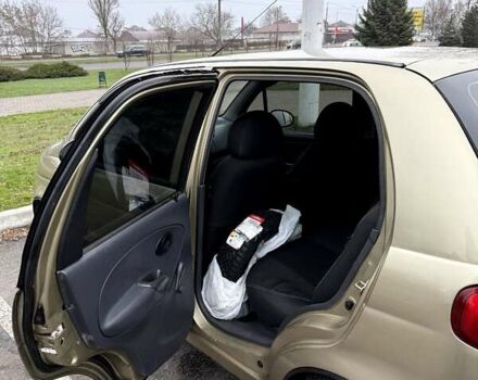 Бежевый Дэу Матиз, объемом двигателя 0.8 л и пробегом 118 тыс. км за 3300 $, фото 16 на Automoto.ua