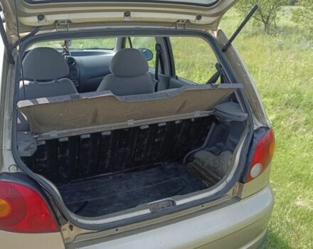 Бежевий Деу Матіз, об'ємом двигуна 8 л та пробігом 76 тис. км за 1538 $, фото 7 на Automoto.ua