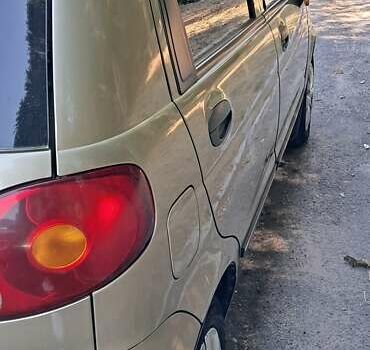Бежевий Деу Матіз, об'ємом двигуна 0.8 л та пробігом 129 тис. км за 3300 $, фото 6 на Automoto.ua