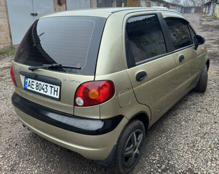 Бежевый Дэу Матиз, объемом двигателя 0.8 л и пробегом 210 тыс. км за 2550 $, фото 4 на Automoto.ua