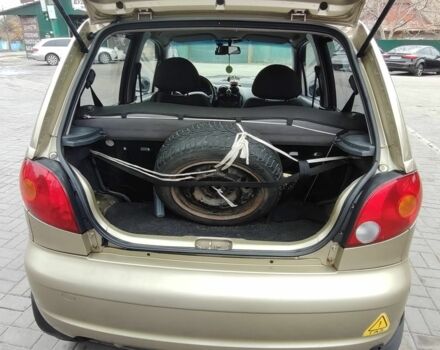 Бежевый Дэу Матиз, объемом двигателя 0.8 л и пробегом 165 тыс. км за 2700 $, фото 10 на Automoto.ua