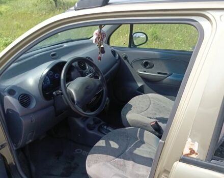 Бежевий Деу Матіз, об'ємом двигуна 8 л та пробігом 76 тис. км за 1538 $, фото 5 на Automoto.ua