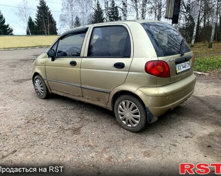 Бежевый Дэу Матиз, объемом двигателя 0.8 л и пробегом 137 тыс. км за 1500 $, фото 5 на Automoto.ua